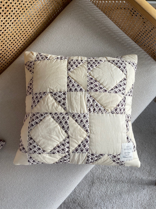 JOU patchwork pudebetræk 45x45