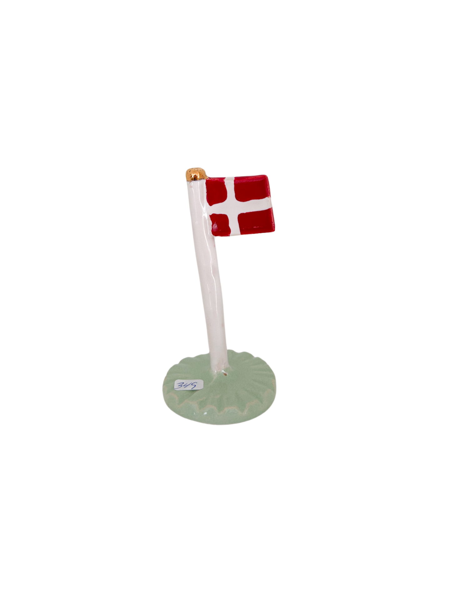 Grønt The Clay Play keramik flag