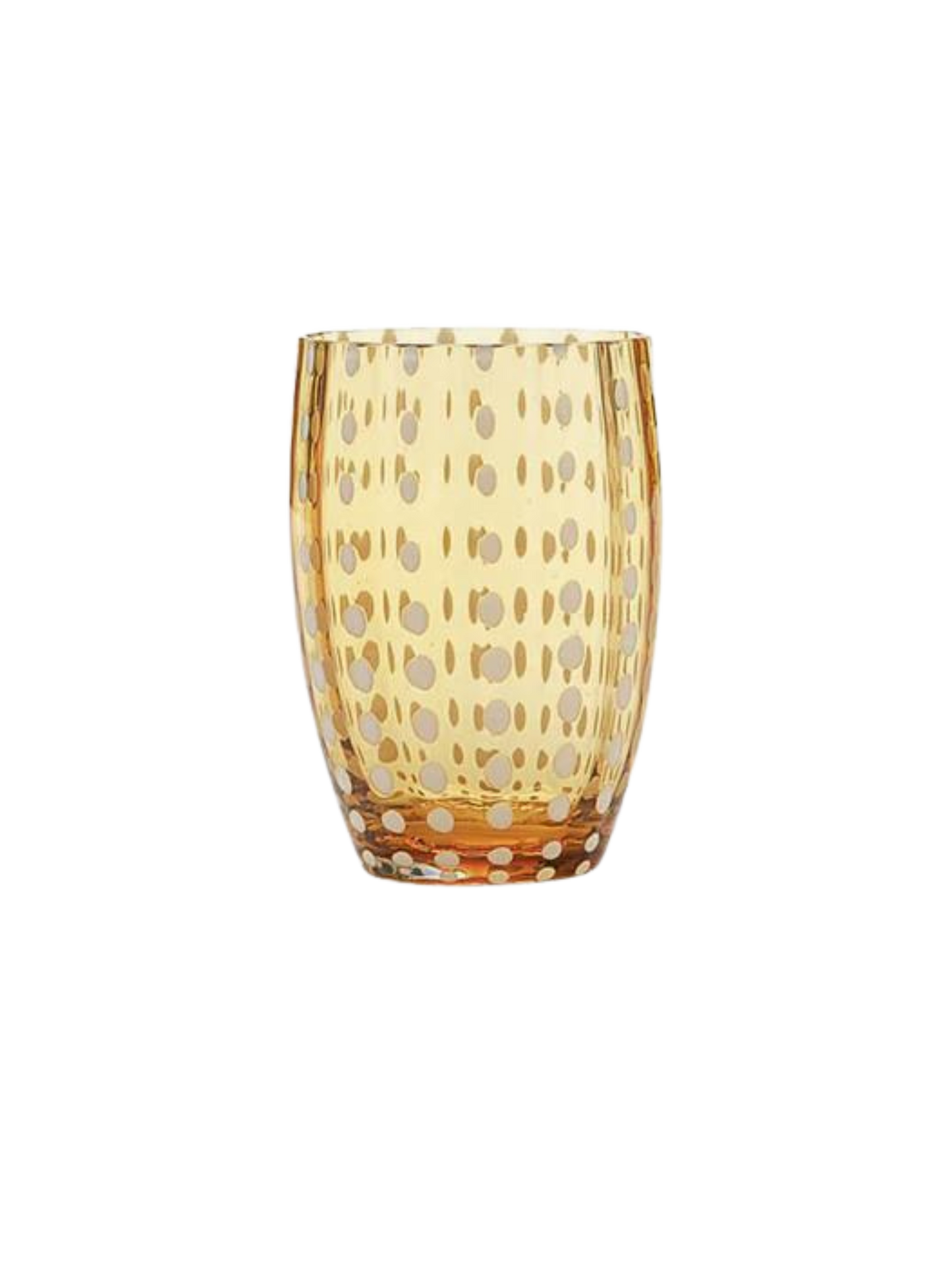 Amber perle glas