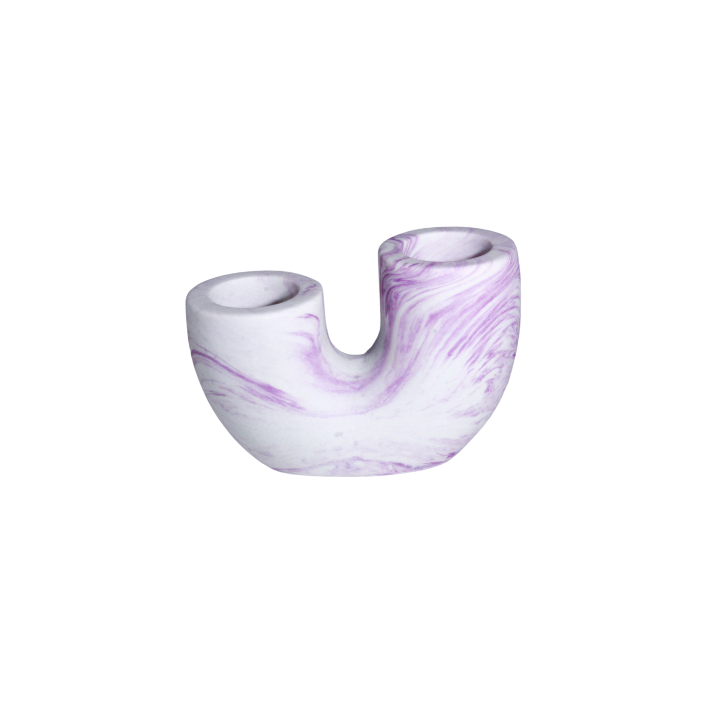 U-shaped lysestage lilla