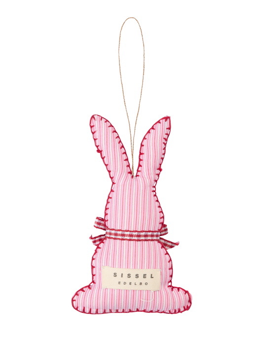 Bonnie Ornament Pink Stripes