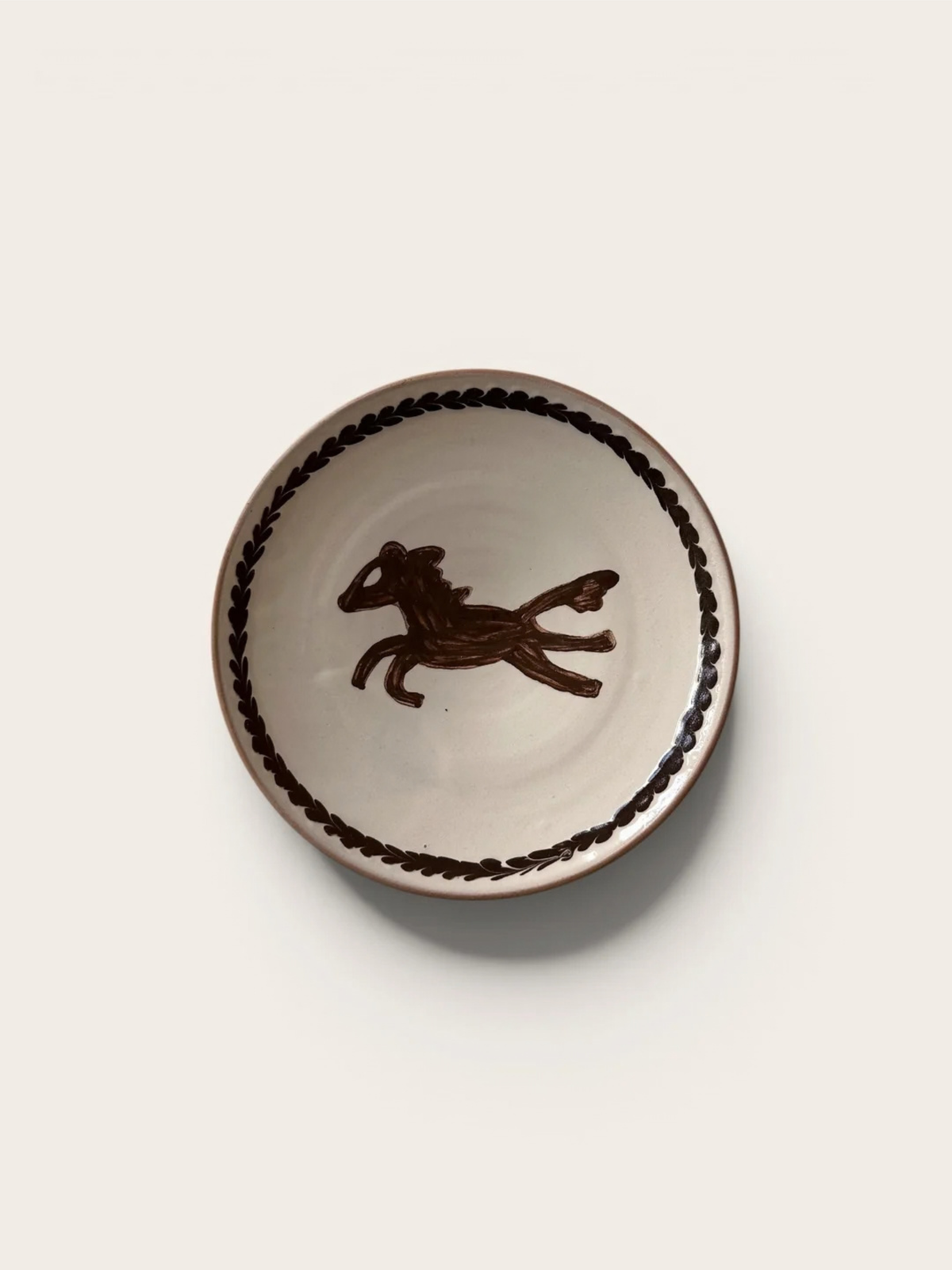 Simone Horse Plate S mauve