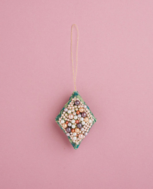 Rhomb SILK Ornament Pear