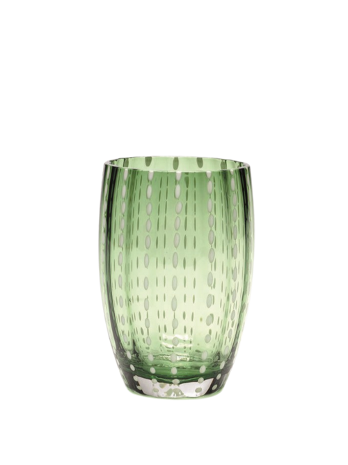 Tumbler perleglas racing green